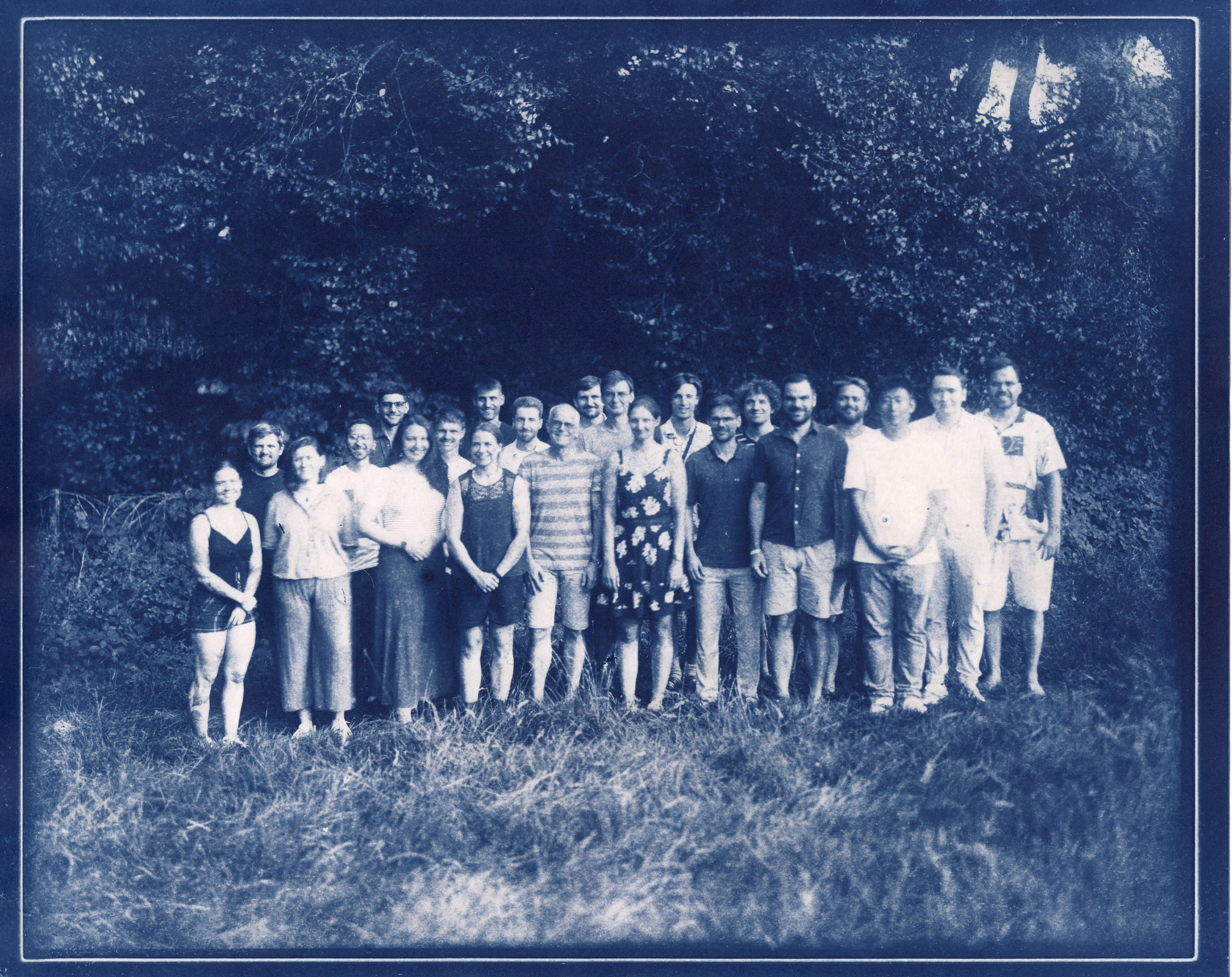 Team Photo 1875 (Cyanotype)